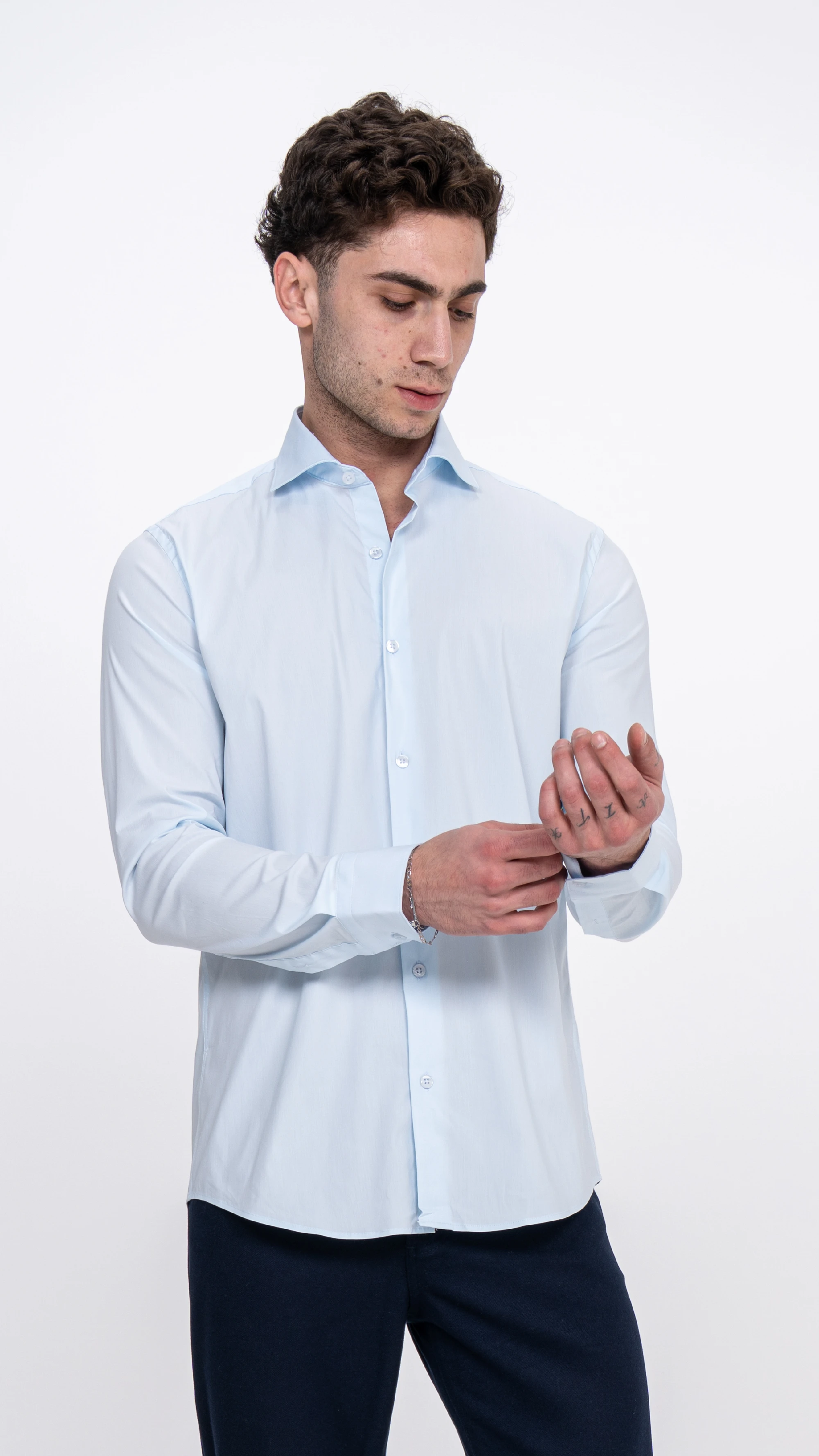 Cotton Blend Regular Fit Shirt
