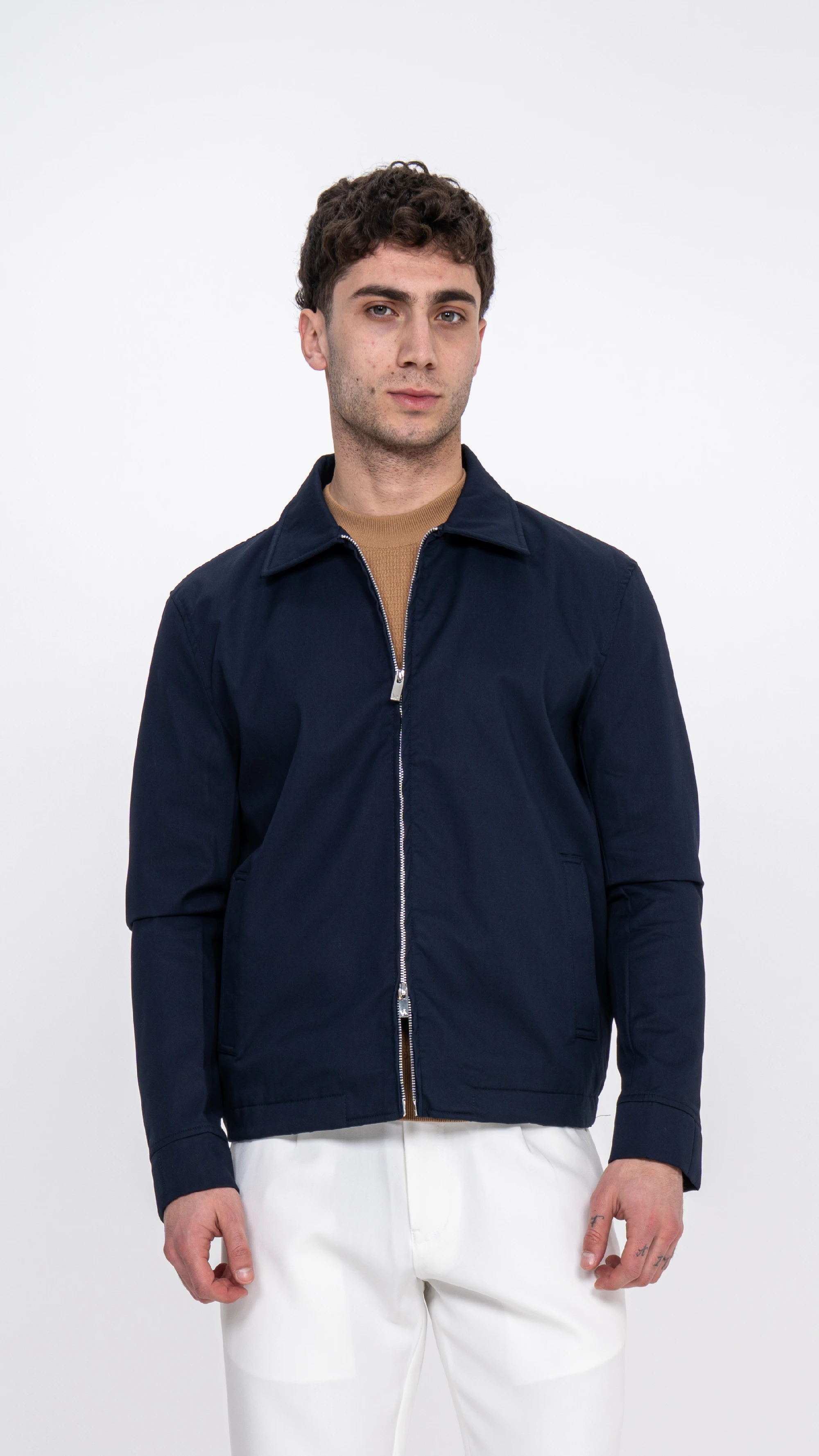 Double Zip Cotton Jacket