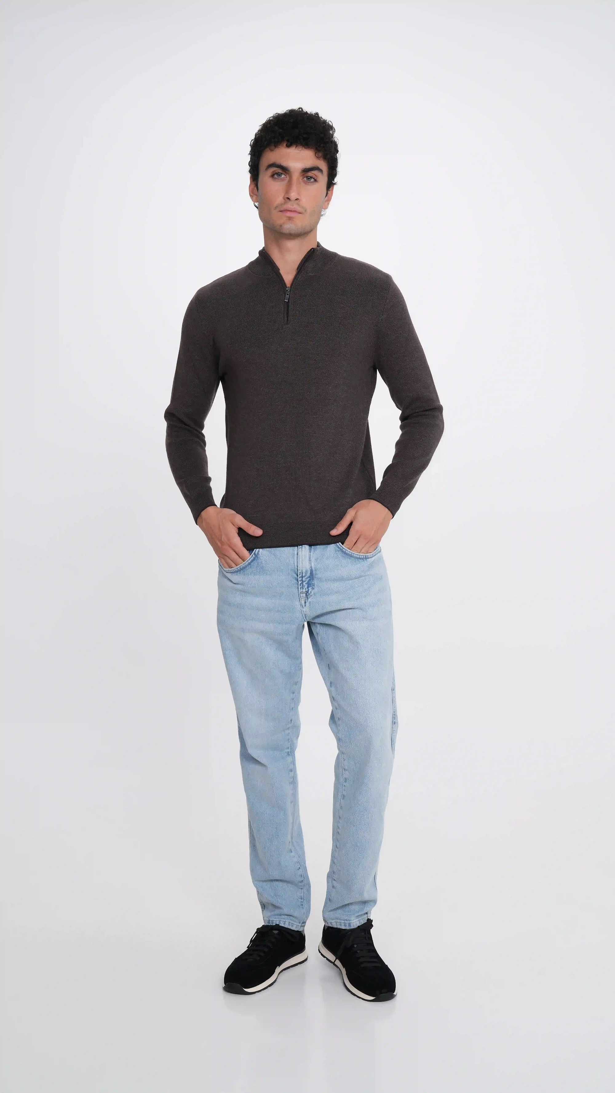 Half Zipper Sweater..