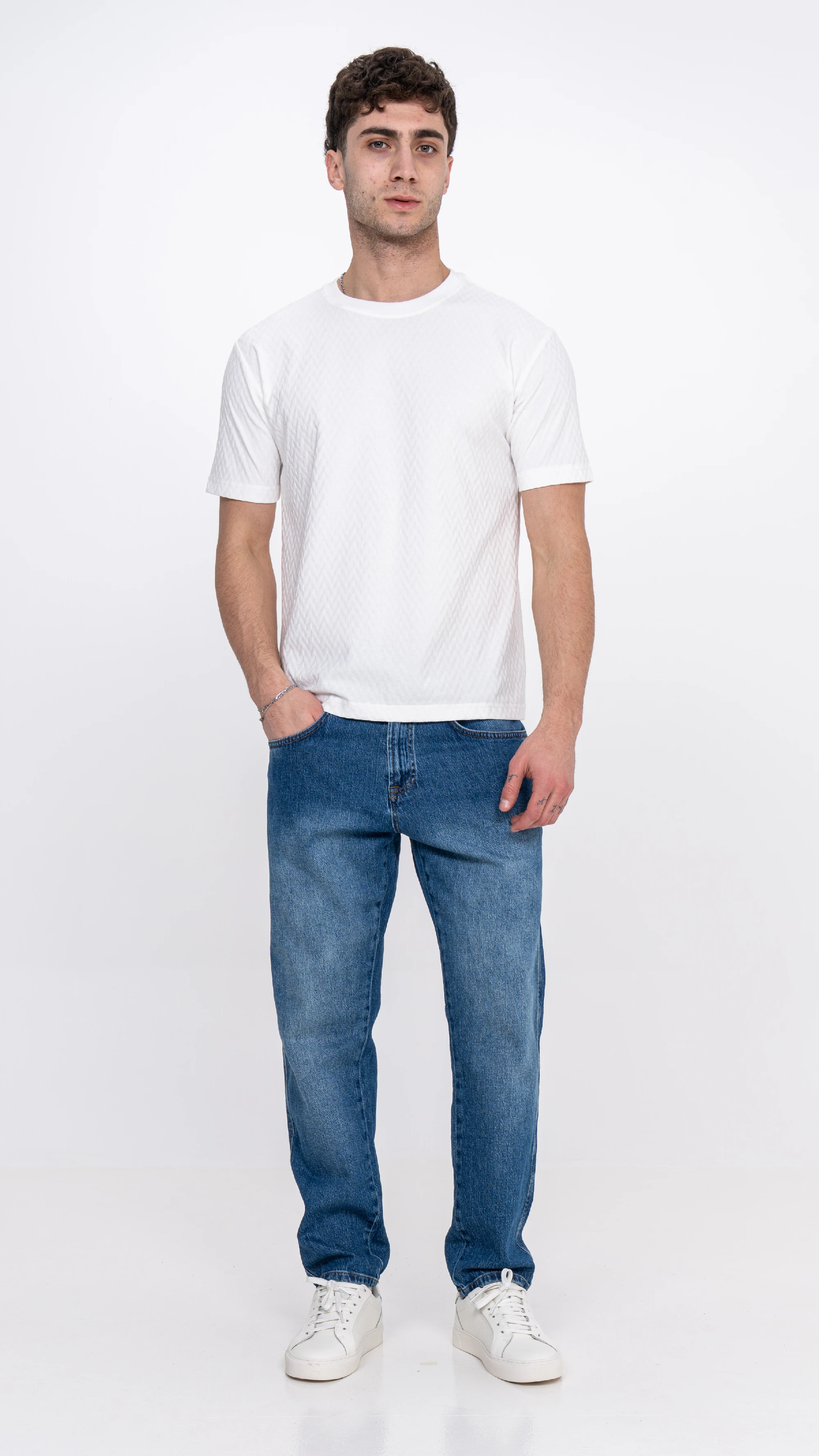 T-shirt with Shemagh pattern