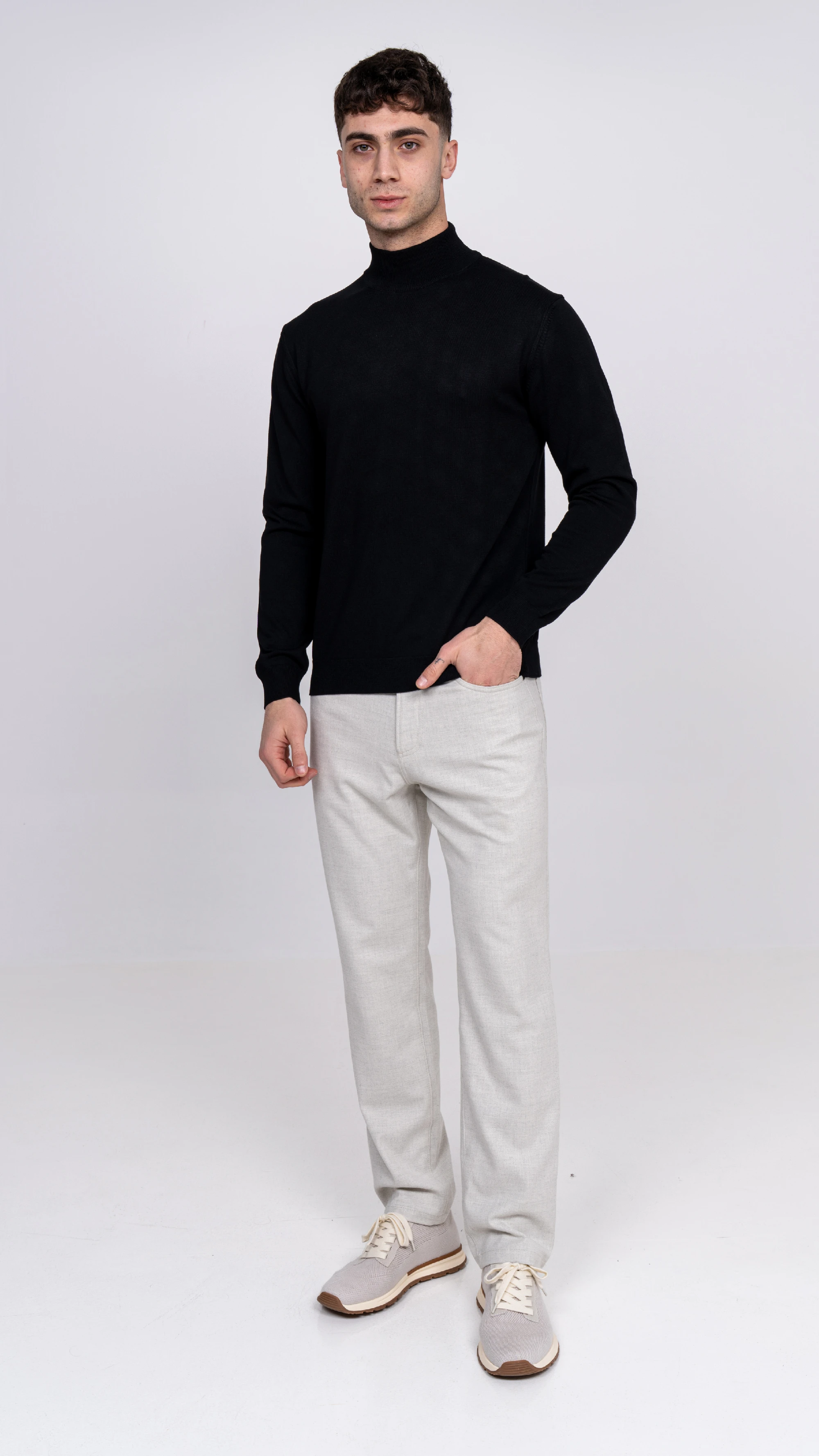 High Neck Sweater