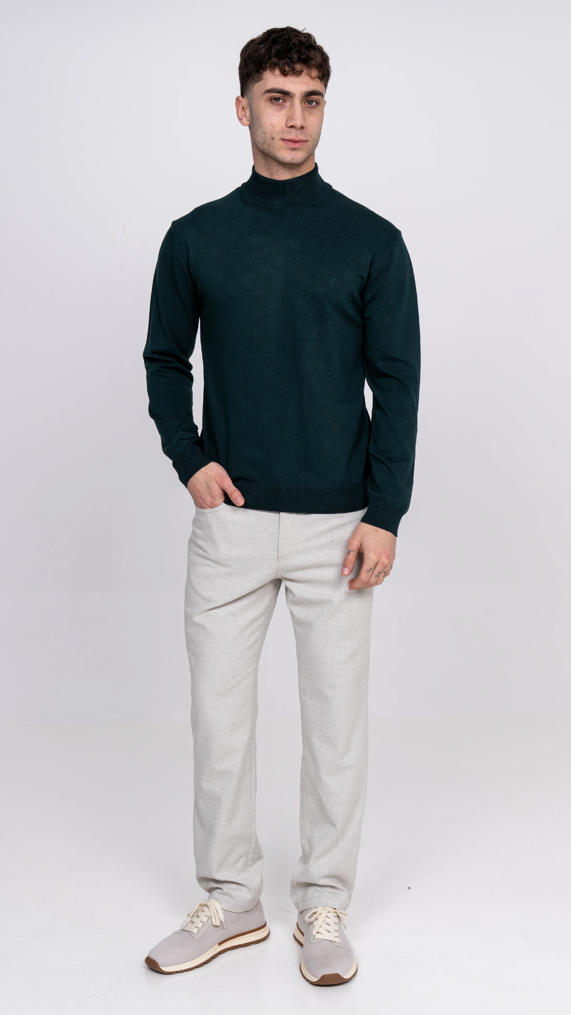 High Neck Sweater