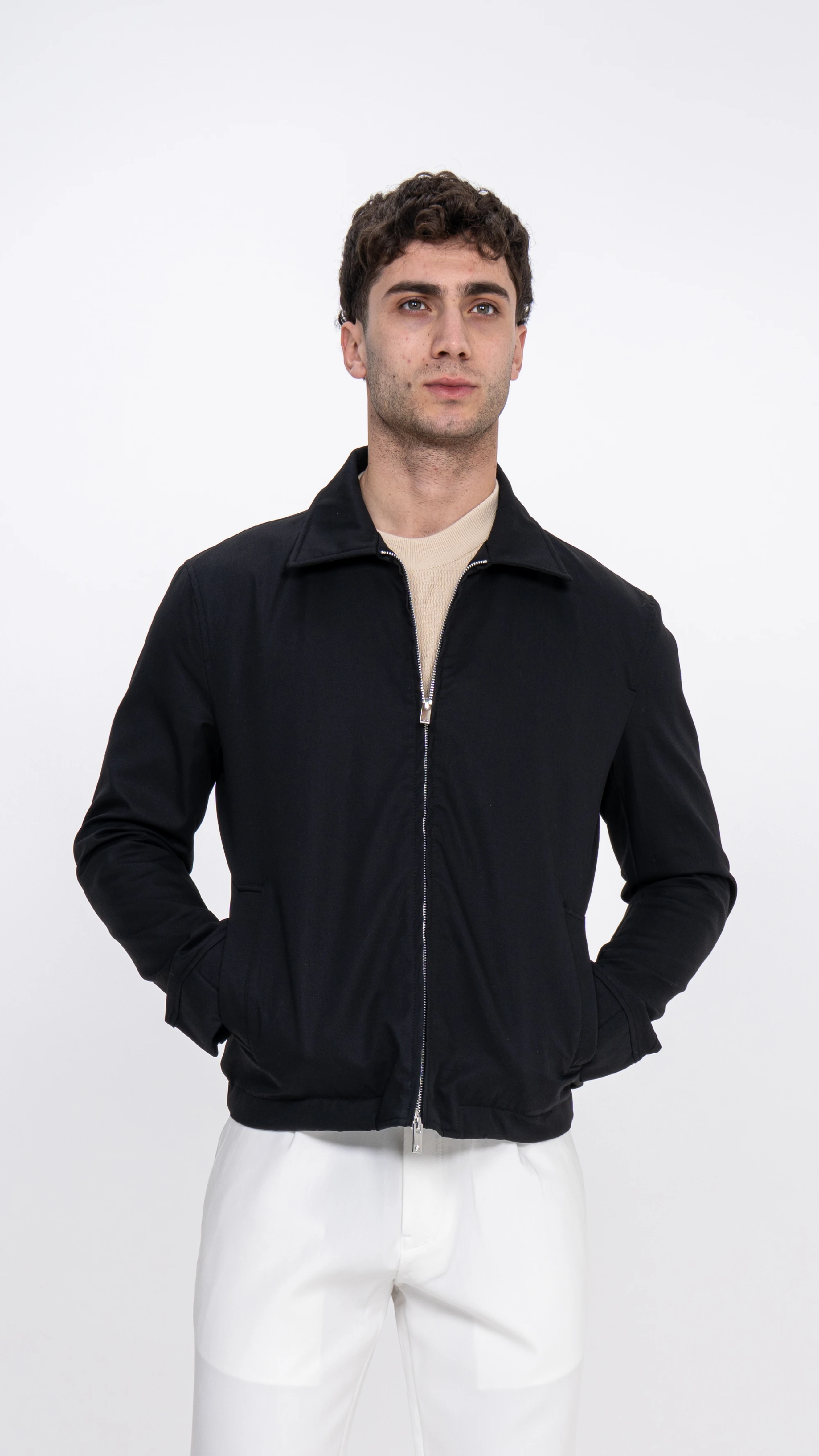 Double Zip Cotton Jacket