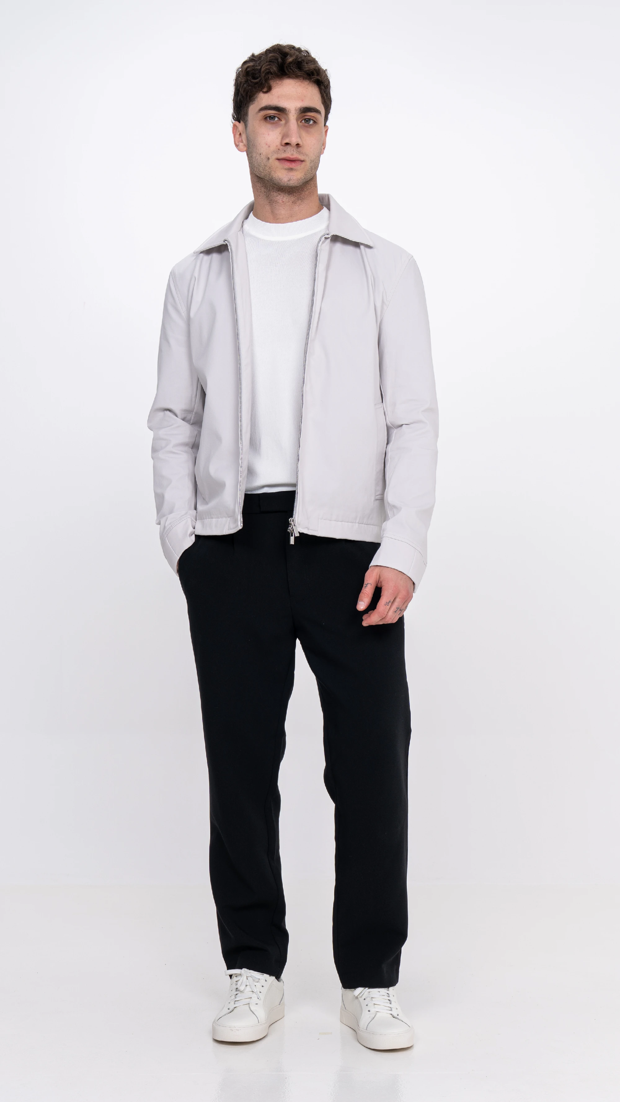 Double Zip Cotton Jacket