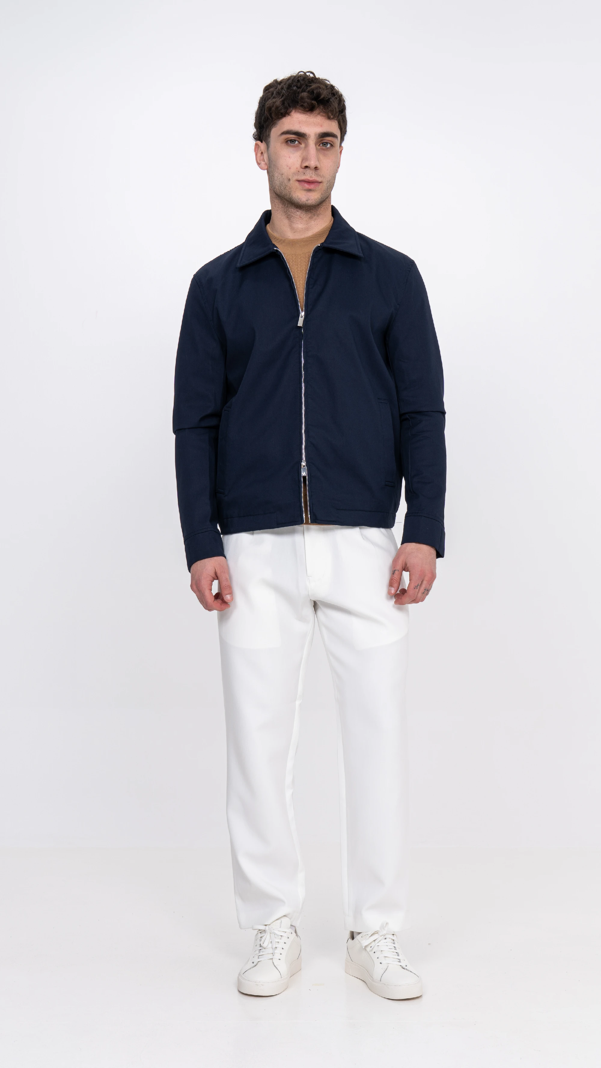 Double Zip Cotton Jacket