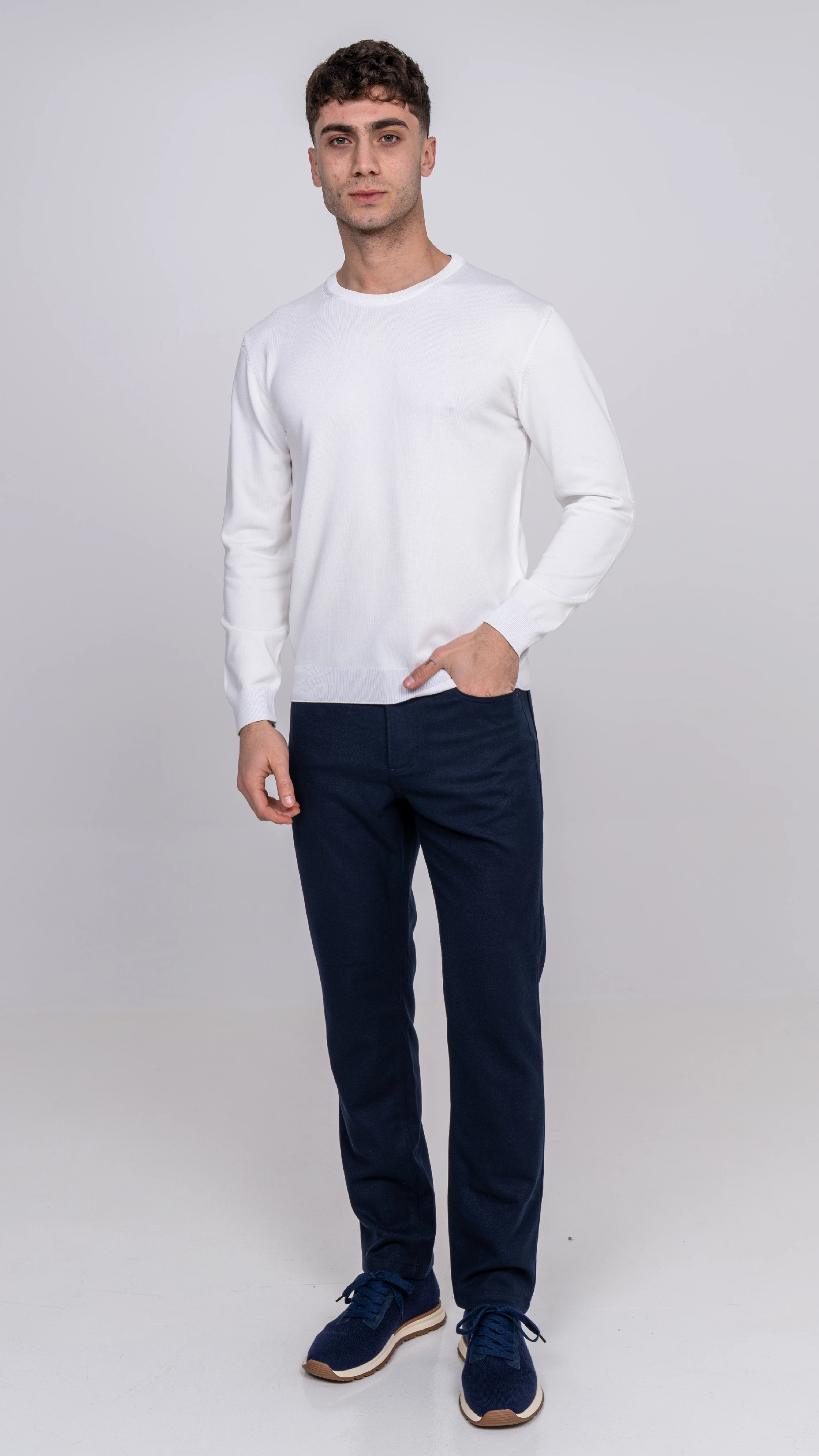 Round Neck Sweater