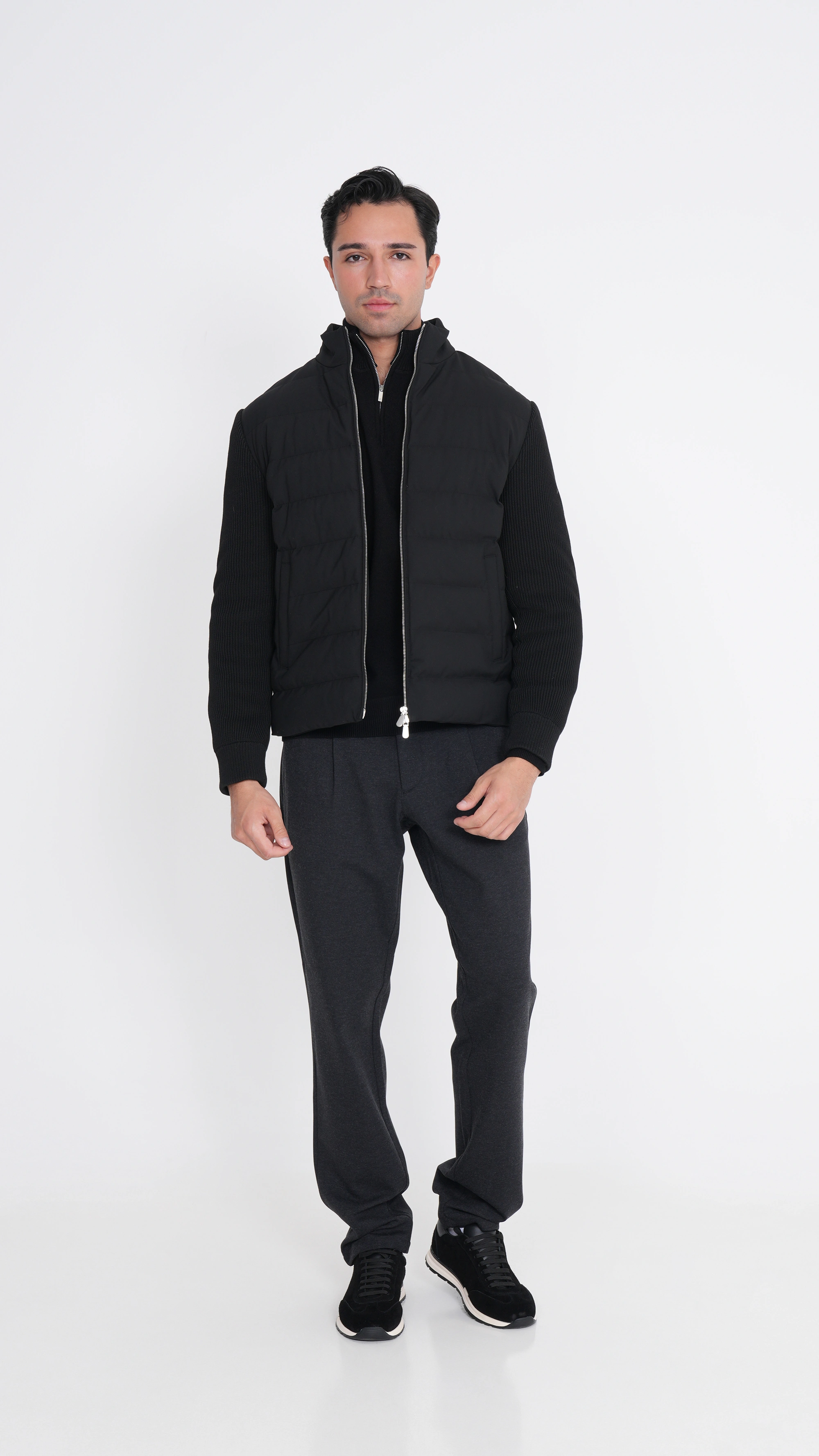 Hybird Quilted Puffer Jacket