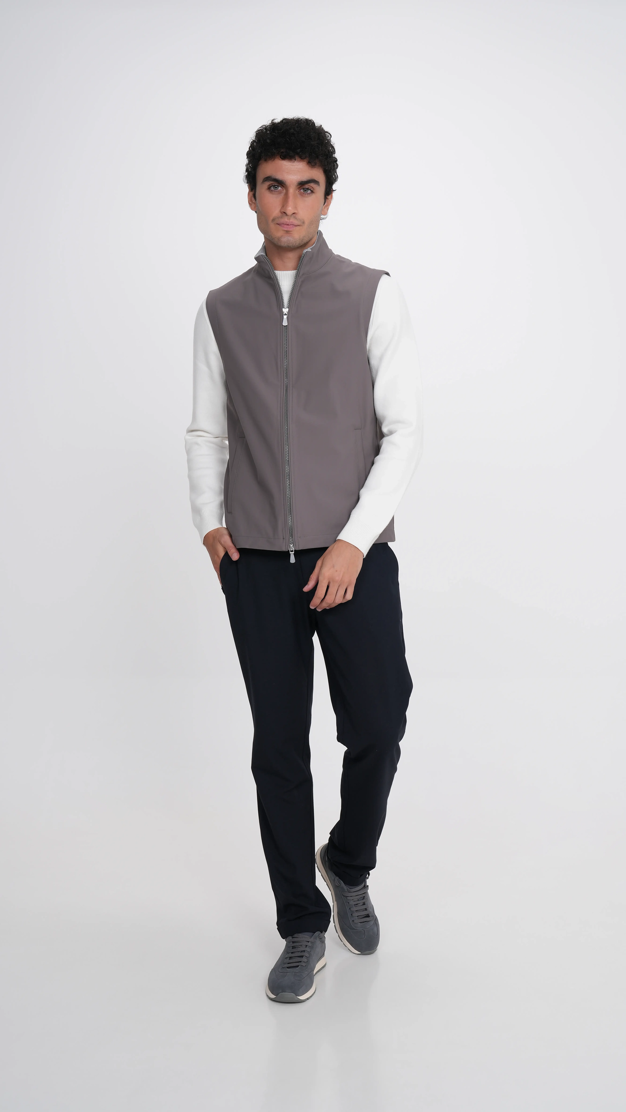 Waterproof Double Zip Vest.