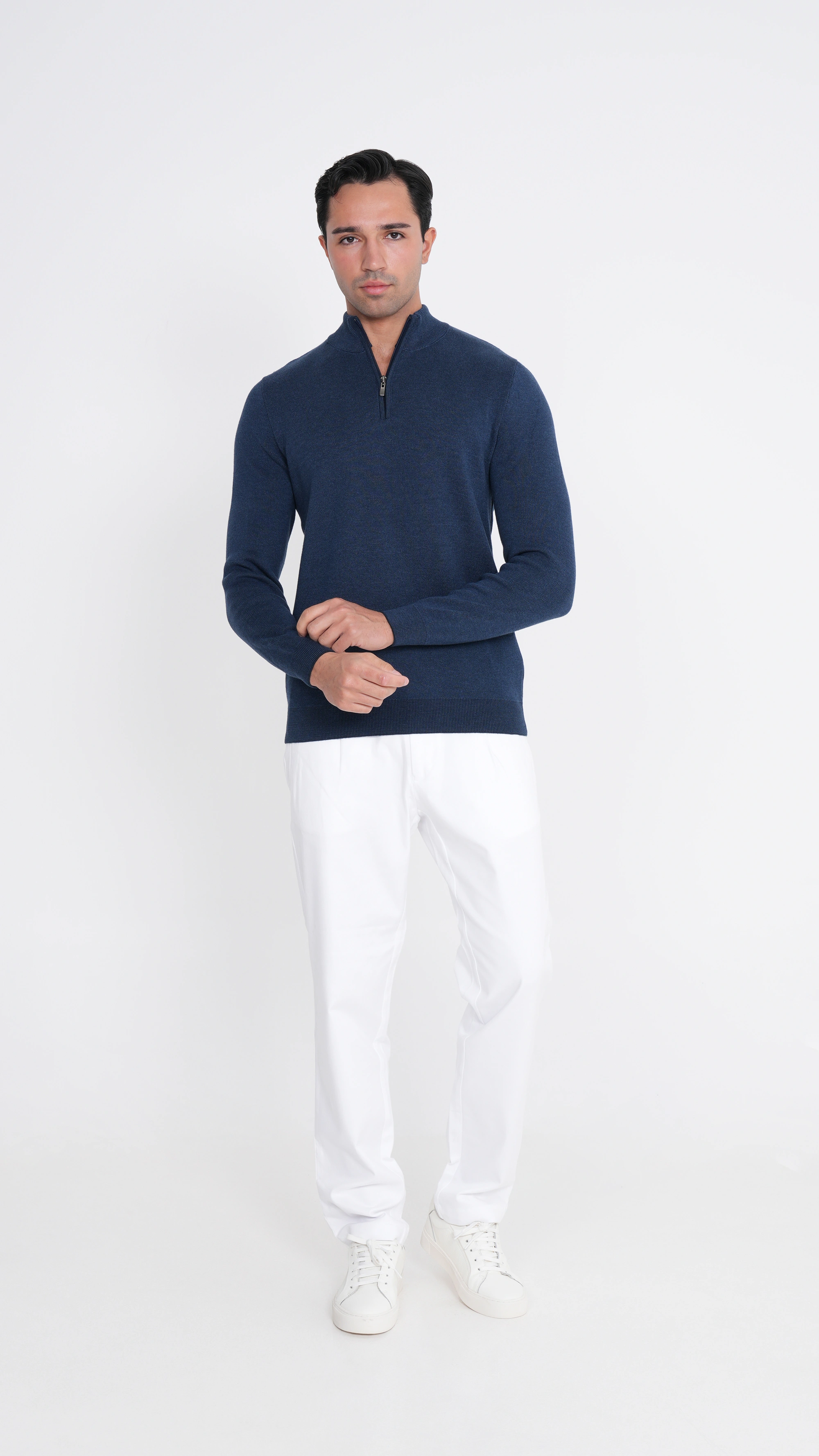 Half Zipper Sweater..