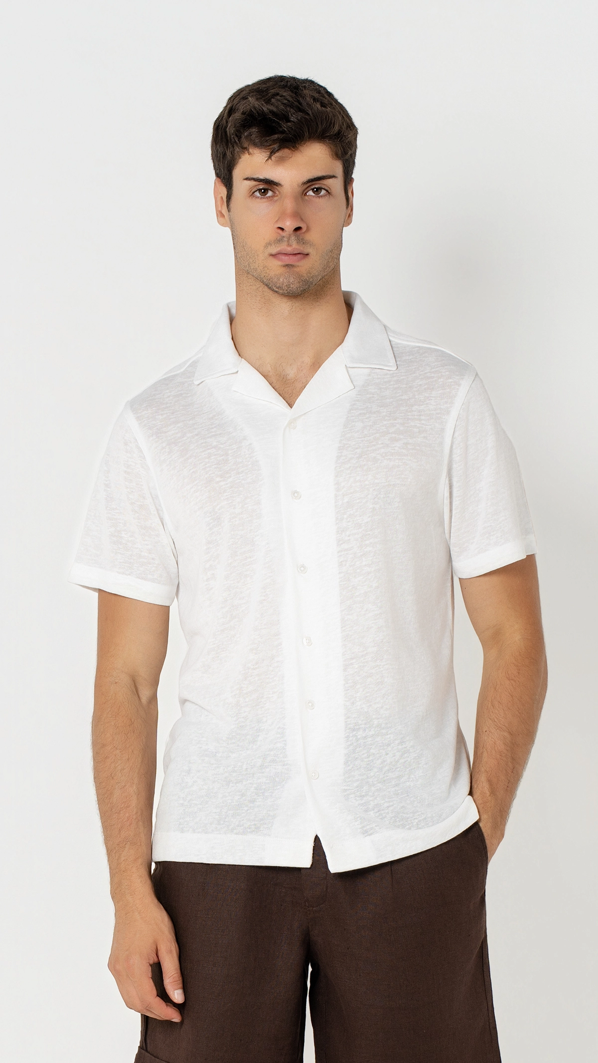 Open Collar Shirt