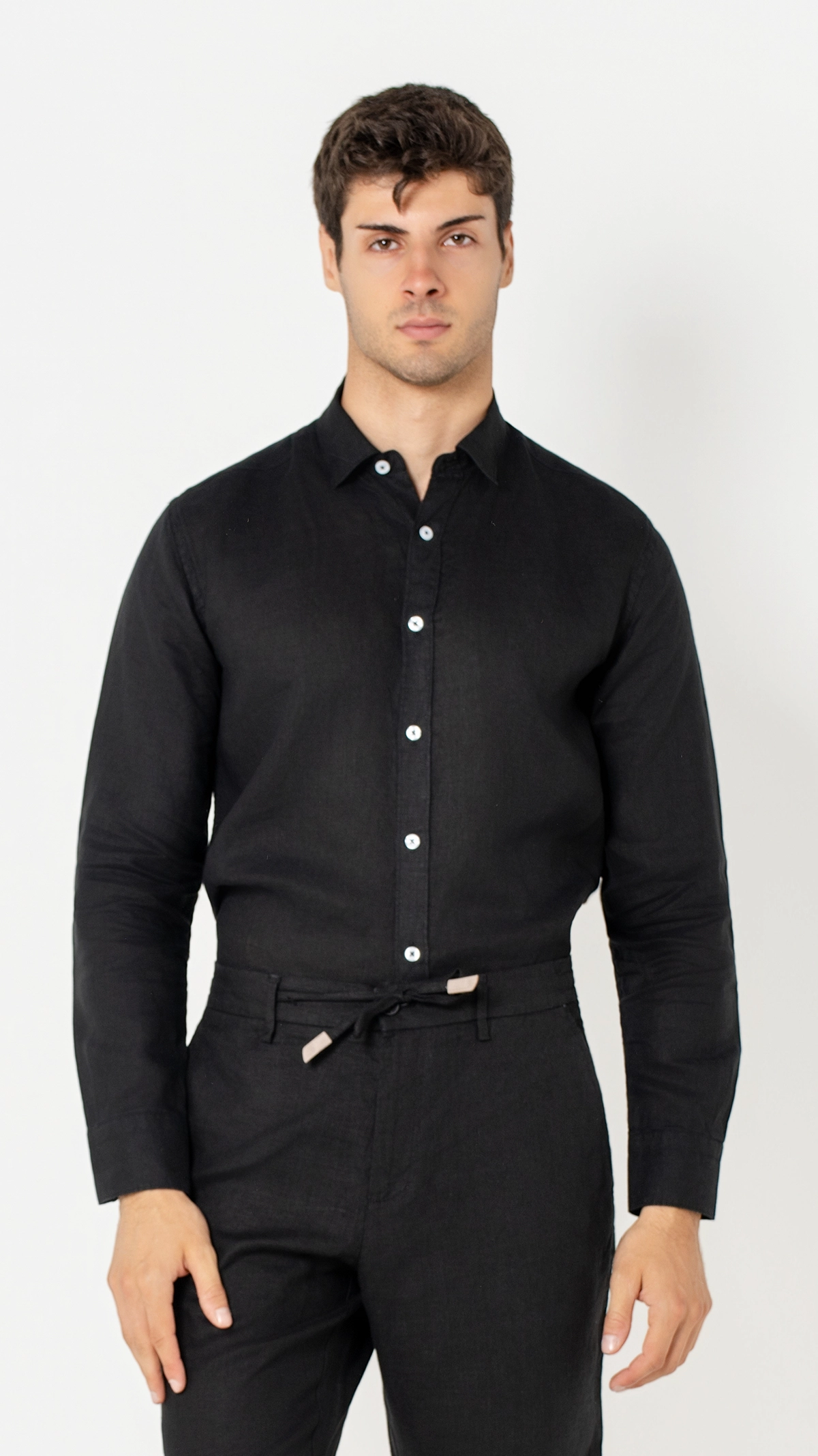 Regular Fit 100% Linen Shirt